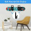 2 Pack Horizontal Snowboard Wall Mount Clips Storage Hanger Display Stand Ski Board Storage Ref: 7935 3
