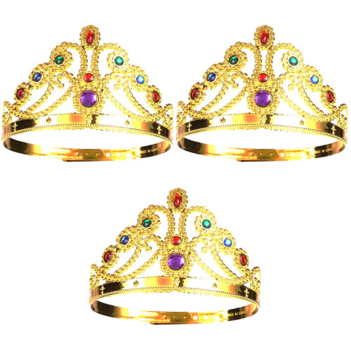 3 Unidades Coroa De Cosplay Princesa 2