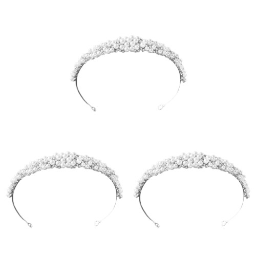 3Pcs Faixa De Com Falsas Para Noiva E 1