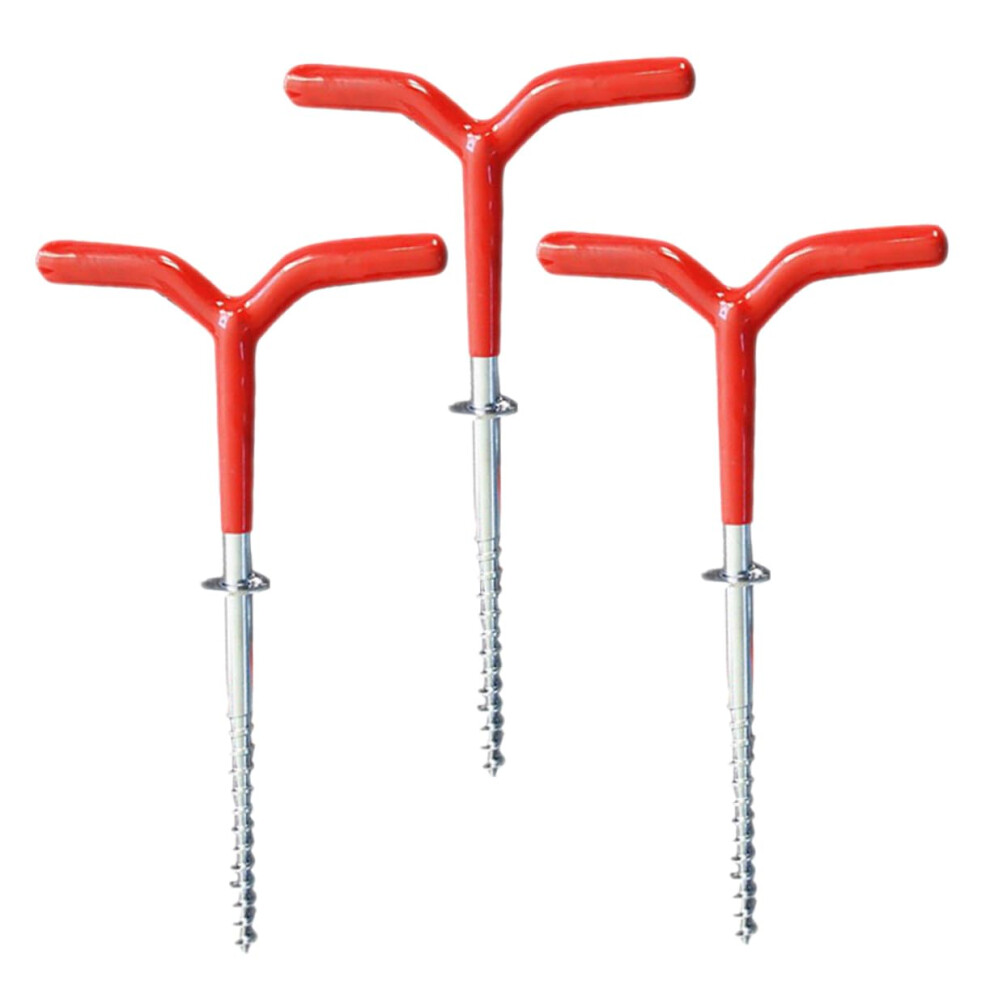 Spiral Anchor Posts For Ice Fishing, Robust Screw Posts, Canopy Posts, Camping Stakes For Outdoor Use, Hiking Anchor Posts 9001264148645