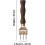 Skull Eispickel Tool With Wooden Handle For Kitchen, Bar, Camping 3
