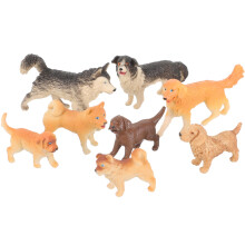 32 Pcs Mini Figurines De Cachorro Realistas Para Decoração De Escritório