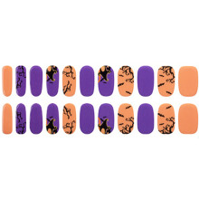 Bandes de vernis à ongles d'Halloween Gels Autocollants-BSA0053