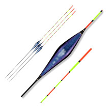 Fishing Float 3 PCS Composite Nano Floats  Hook  Buoy Seat Bobber (Color: AE03)