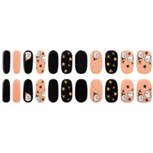 Autocollants pour ongles Halloween, bandes de vernis à-BSA0054