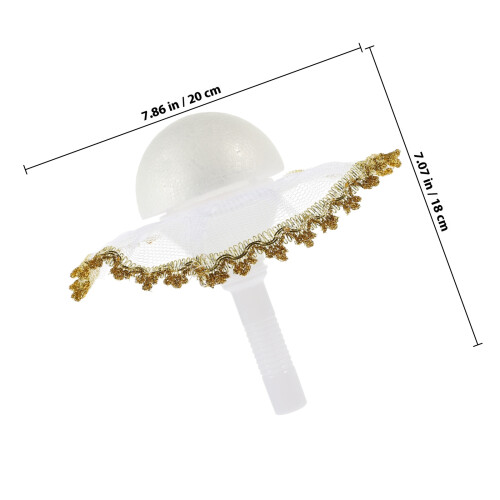 Conjunto Suporte Para Buquê Com Espuma E De 1