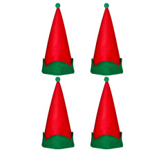 8 Unidades Chapéus De Natal Acessórios Festa Festivais
