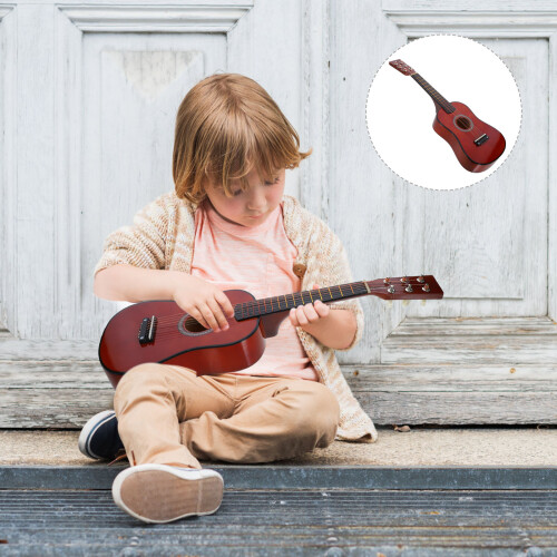 Instrumento Musical De Brinquedo Guitarra 23 Polegadas 2