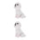 2 Unidades Poodle Miniatura Para Decoração Escritório 11