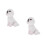 2 Unidades Poodle Miniatura Para Decoração Escritório 10