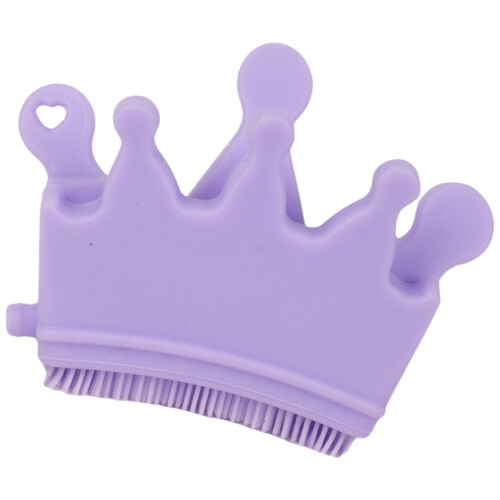 Séparateur de brosse à ongles en Silicone, 2 pièces, Base-Violet