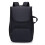 Lightweight Polyester Tennis Paddle Backpack Adjustable Padded Straps Ergonomic Carry Handles Black 1