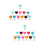 2Conjuntos Mini De Cocktail Para Brinquedo E Decoração Coloridos 7