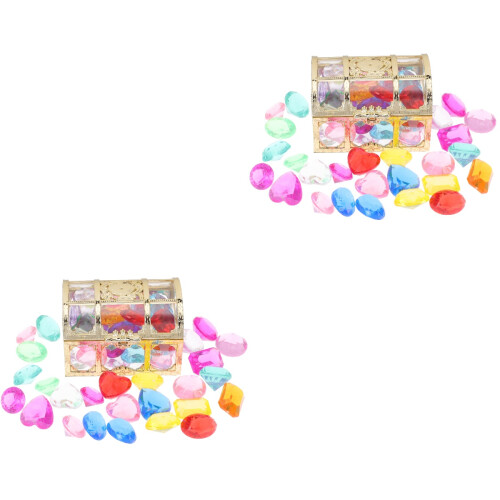 2 Conjuntos De Acrílicas Coloridas Com 2