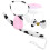 Conjunto De Faixa Com Orelhas De Animal E Vaca 5