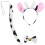 Conjunto De Faixa Com Orelhas De Animal E Vaca 7