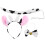 Conjunto De Faixa Com Orelhas De Animal E Vaca 8
