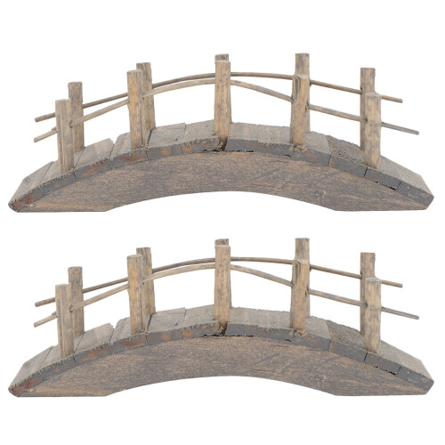 8 Unidades Ponte Arqueada Para Miniatura