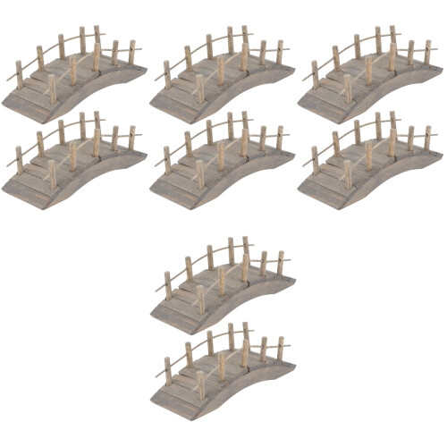 8 Unidades Ponte Arqueada Para Miniatura 2