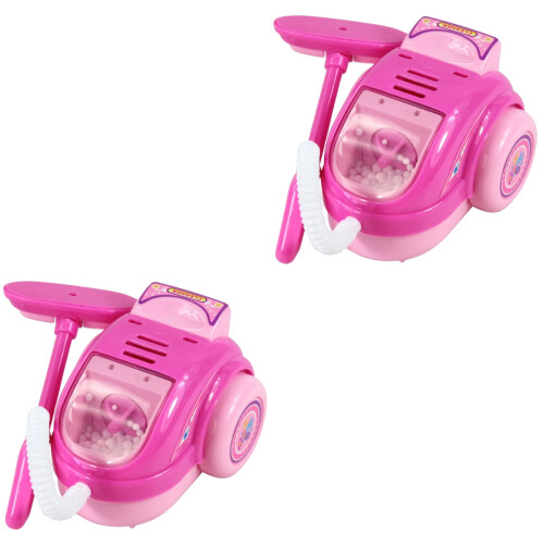 2Pcs Aspirador Brinquedo Mini Simulação Para Crianças 2