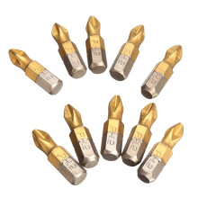 Complete 10pcs PH2 Screwdriver Bit CrossBit Set for Various