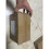 Foldable TwoLayer Solid Wood Staircase Stool Foldable Step Stool For Home And Office Honey Finish Climbing Bench 4