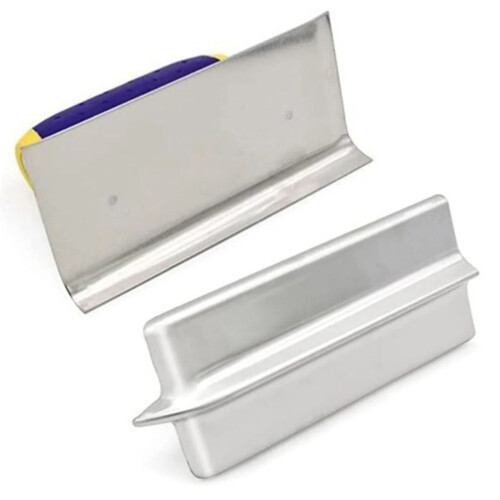 Smooth and Clean Concrete Hand Edger and Groover Set for