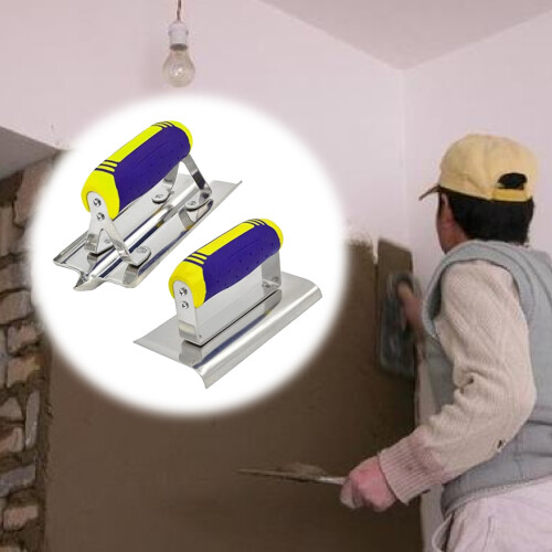 Smooth and Clean Concrete Hand Edger and Groover Set for 1