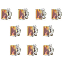 10 Pcs/Set Nail Art Rhinestones Nail Art Charms Short-X1264