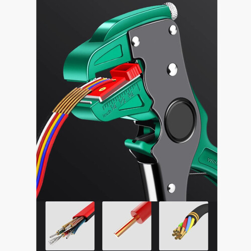 Automatic Wire Stripper Flat Wire Cutter Stripping Plier Length 1