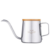 Gooseneck Kettle 350 ml Coffee Kettle Coffee Pot Small Stainless Steel Gooseneck Coffee Maker Pour Over Kettle Coffee Pot (Silver)