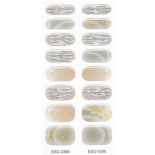 Self-Adhesive Gel Nail Stickers Semi-Cured Polish-BSG0386