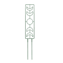 Metal Plant Trellis Small Plant Trellis Sun Moon Climbing-Green