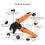 Insulated Wire Terminal Crimping Tool Kit Ratchet Crimping Plier 5