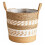 Natural Grass Woven Potted Container Ornament Large-AXXL size 1