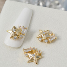 Dangle Nail Charms Zircon Star Nail Gems Bowknot Nail-K8 3420