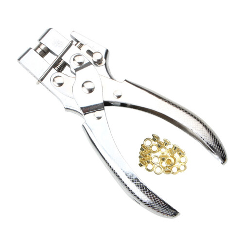 2 Purpose Tool Grommet Eyelet Pliers Kit, Portable
