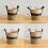 Natural Grass Woven Potted Container Ornament Large-BL number 4