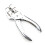2 Purpose Tool Grommet Eyelet Pliers Kit, Portable 6