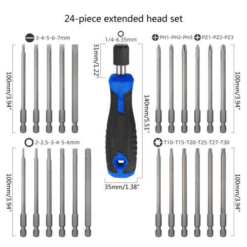 24 in 1 Electric Screwdriver Electric Precision Screwdriver Set 1