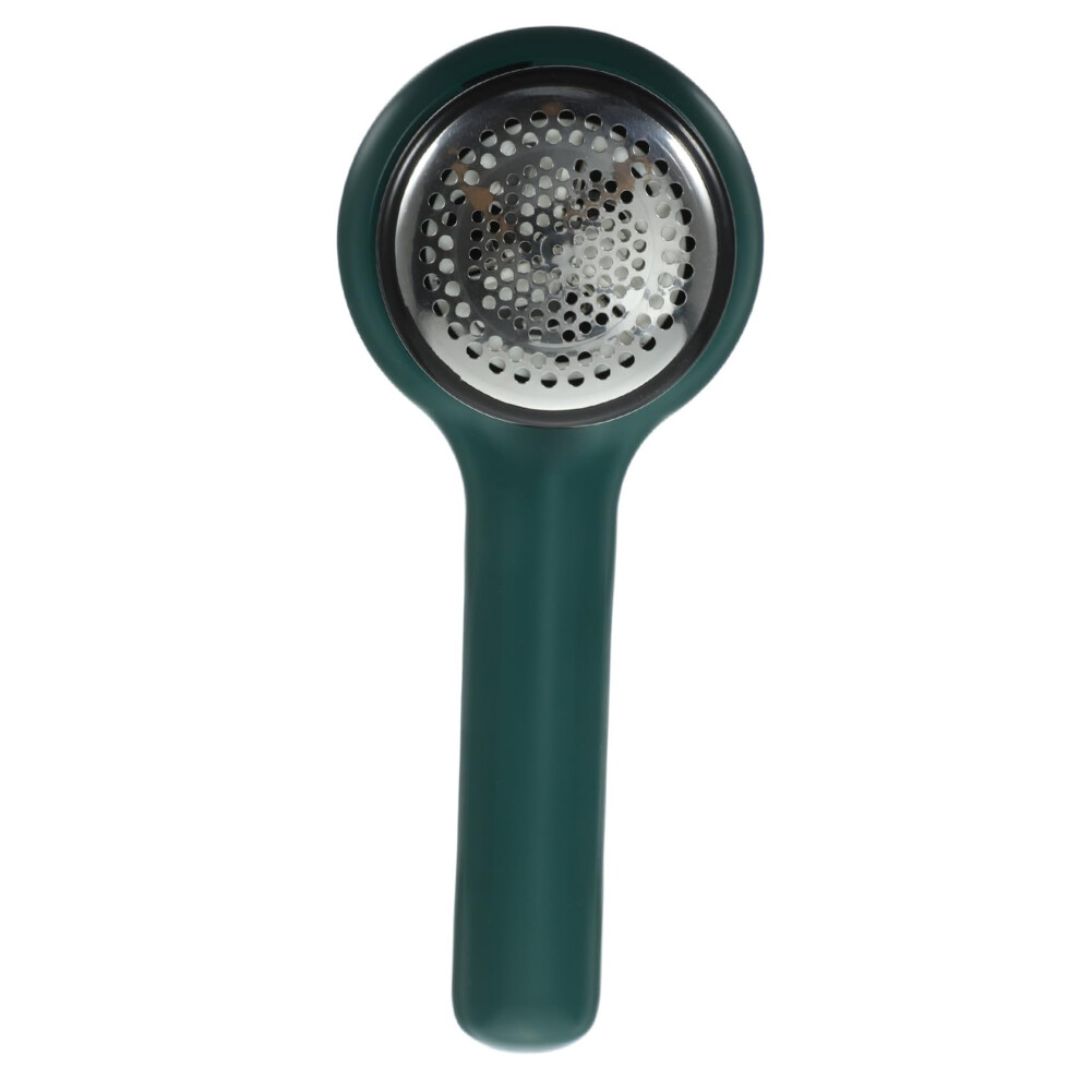 Rechargeable Lint Remover For Clothes And Fabric Portable Handheld Electric Fuzz Trimmer USB Charging Green