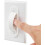 Wall Switch Mudguards, Child Safety Home Decoration (8 Pack) White 2