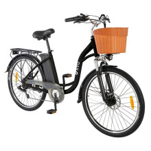 DYU C6 26" City Urban E-Bike 250W 36V12.5Ah,black