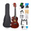 23-Zoll-Ukulele, Akustik-Ukulelen-Set mit 1