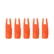 50pcs Arrow Camshaft Cam for Bamboo Holzpfeile Archery Arrow 5/16 Inch orange