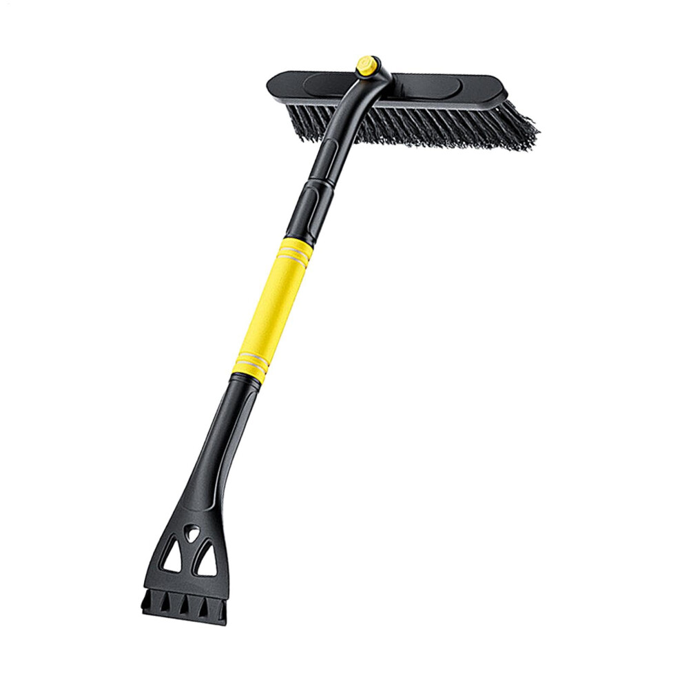Telescopic Snow Brush, Multifunctional Ice Scraper For Cars, Yellow 9119770032805