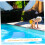 Swimming Aids  Pull Kickboard Floating Boards Kickboard Pull Kickboard Swimming Training Float EVA Sky Blue 4