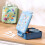 Reusable 4 Section Food Storage Container For Kids with-Green 5