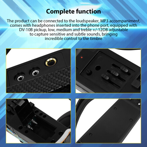 IRIN 4/4 Violine, komplettes Set, Kohlefaser, 1