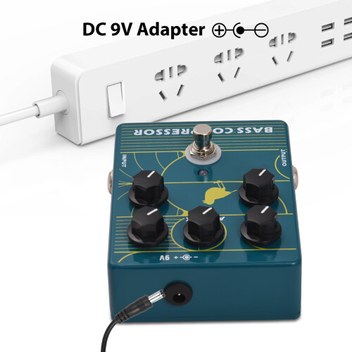 ZORY Kompressor-Bass-Effektpedal für 1